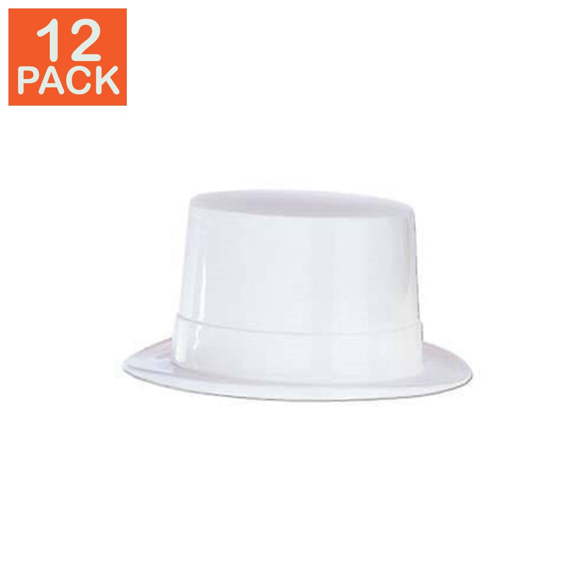Plastic top shop hats in bulk