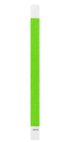 Neon Green Tyvek Wristbands - onewaynovelties.ca