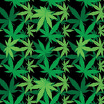 Cannabis Print Bandana (pack of 12)