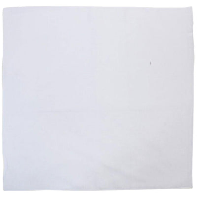 White Oversized Cotton Bandana (pack of 12)
