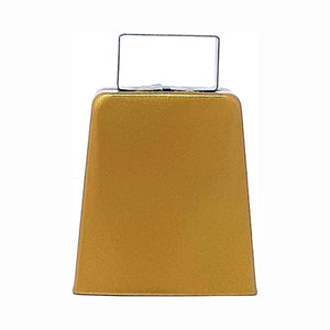 4" High Gold Cowbell