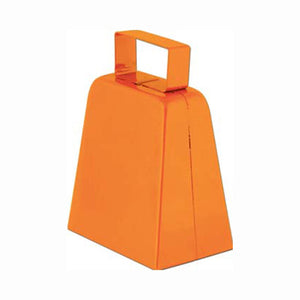 4" High Orange Cowbell