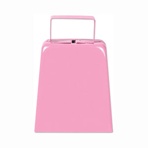4" High Pink Cowbell