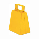 4" High Yellow Cowbell