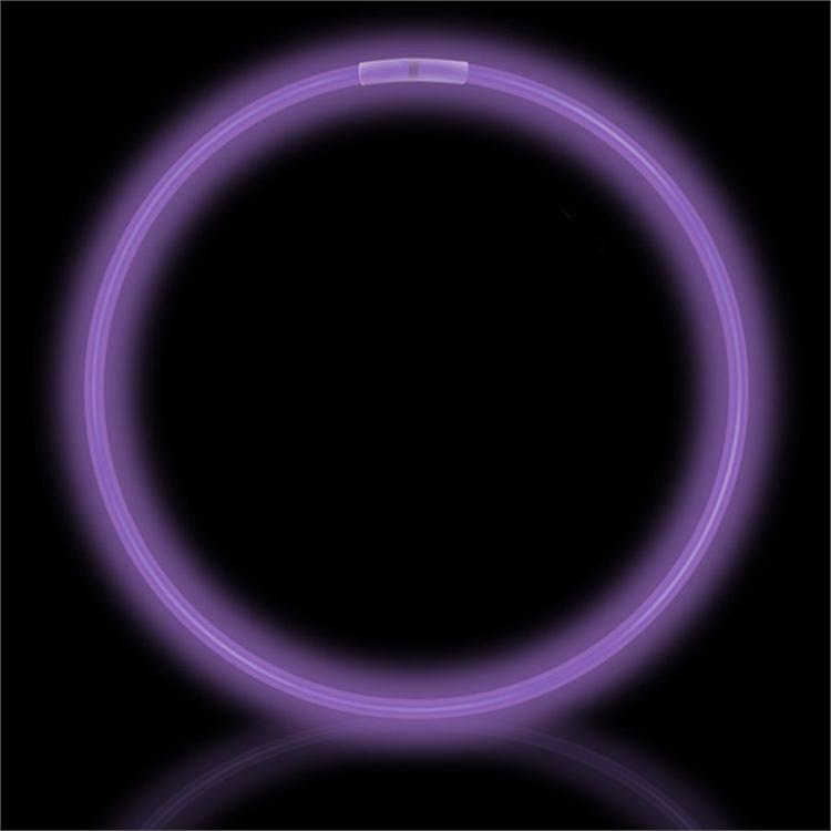 50 Purple Premium Glow Necklaces (Tube of 50)