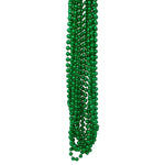 144 Green Mardi Gras Beads