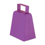 4" High Purple Cowbell