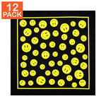 Yellow Smiles Bandana (pack of 12)