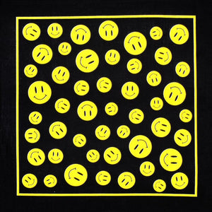Yellow Smiles Bandana (pack of 12)
