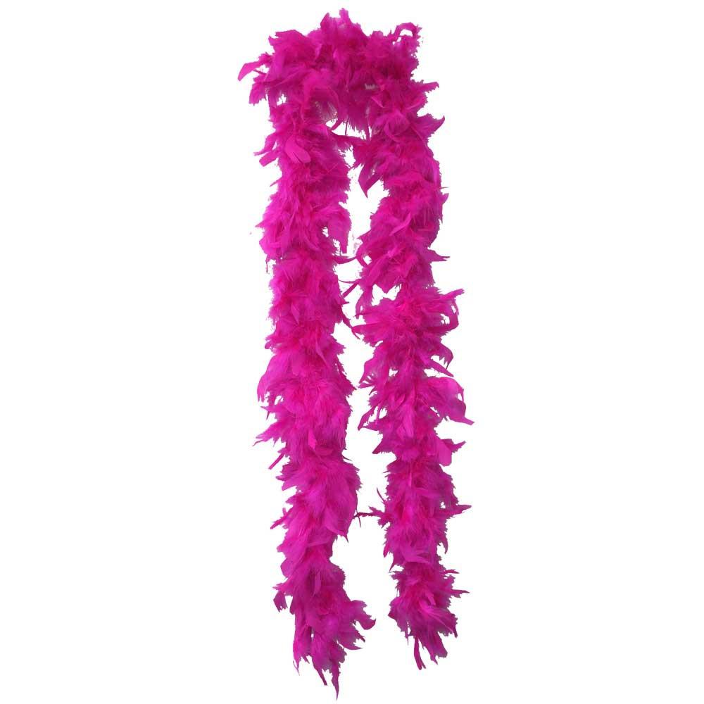 Light Pink Fluffy Feather Boa, Bachelorette Party Supplies