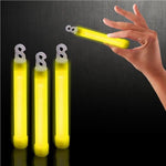 6" Yellow Premium Glow Sticks (pack of 24)