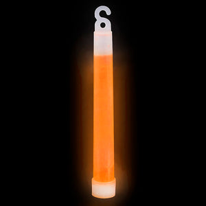 6" Orange Premium Glow Sticks (pack of 24)