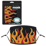 Flame Print, Mask