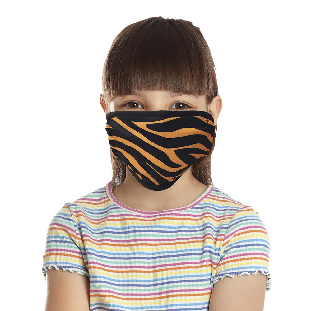 Safari Print Face Mask, Child (pack of 4)