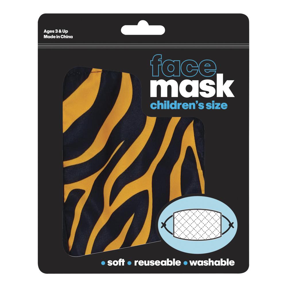Safari Print Face Mask, Child (pack of 4)