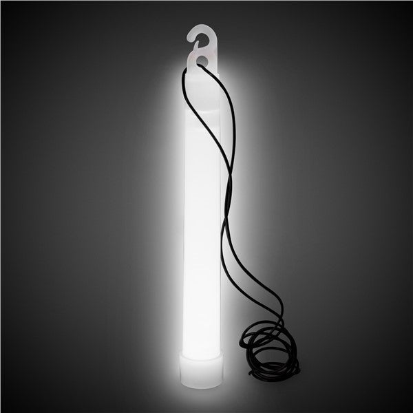 6" White Premium Glow Sticks (pack of 25)