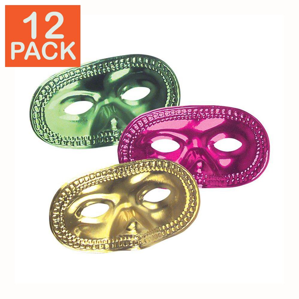 Mardi Gras Half Masks One Way Novelties Inc