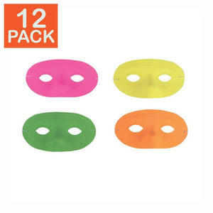 Neon Half Mask (pack of 12)