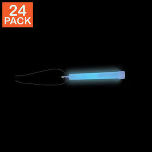 6" Blue Premium Glow Sticks (pack of 24)