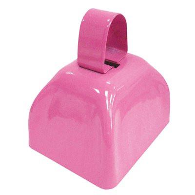 Pink cowbell