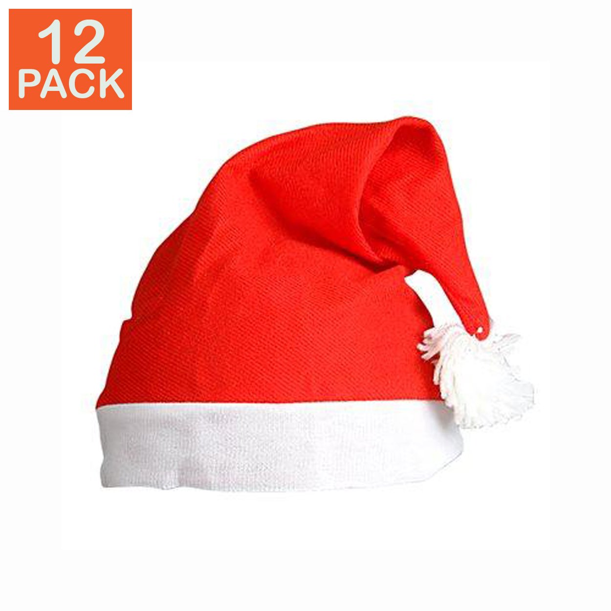 Bulk Pack of Santa Hats from One Way Novelties 