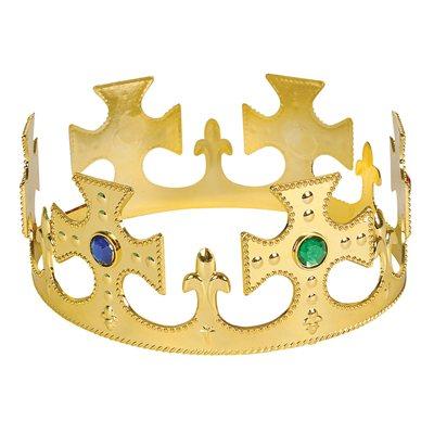 Gold Jeweled Crown (pack of 12)