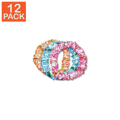 Deluxe Flower Leis(pack of 12)