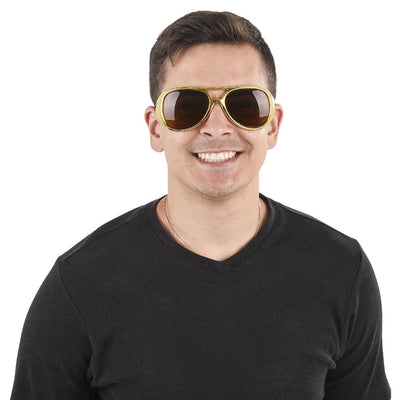 Gold RockStar Sunglasses (pack of 12)